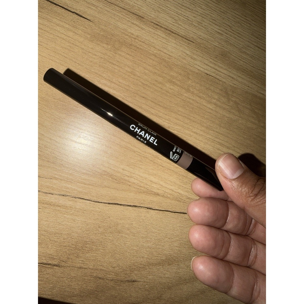 CHANEL STYLO SOURCILS WATERPROOF EYEBROW PENCIL #808 Brun‎ Clair New